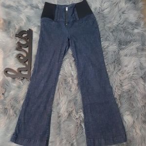 Sneak Peak high waisted flares